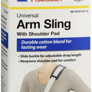 Universal Arm Sling w/Shoulder Pad Navy