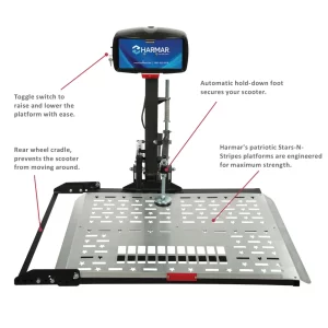 AL100 Universal Platform Scooter Lift
