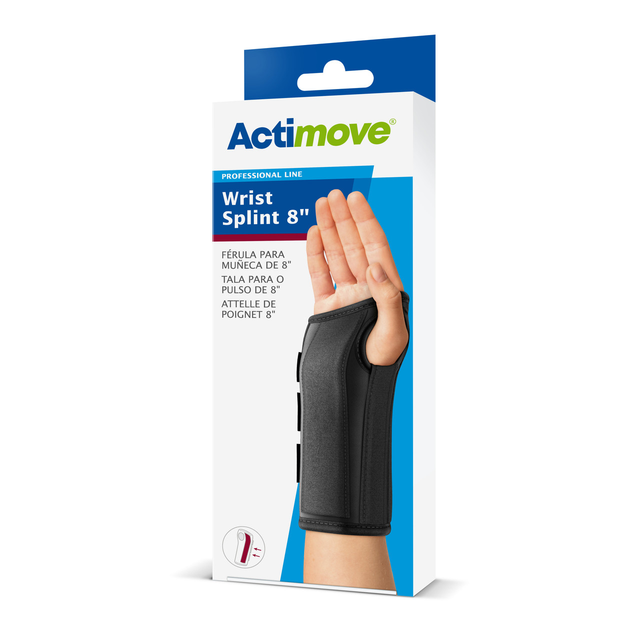 Wrist Brace Actimove Right Hand Black Large