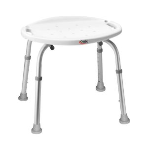 Bath Bench Carex® Without Arms Aluminum Frame Without Backrest 20 Inch Seat Width 350 lbs. Weight Capacity